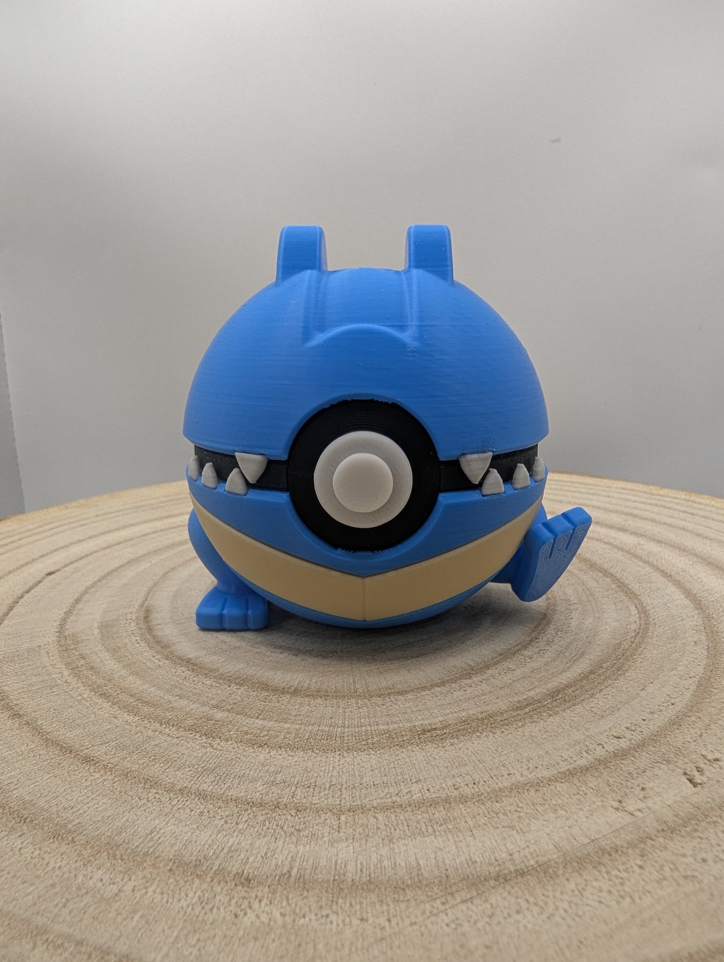 Totodile Pokéball Display Model – 3D Printed Collectible Figure