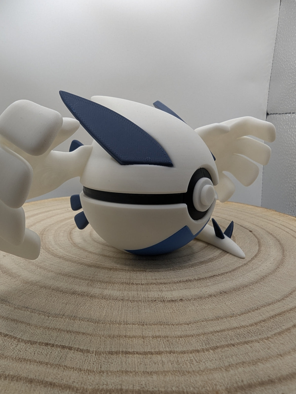 Lugia Pokéball Display Model – 3D Printed Collectible Figure