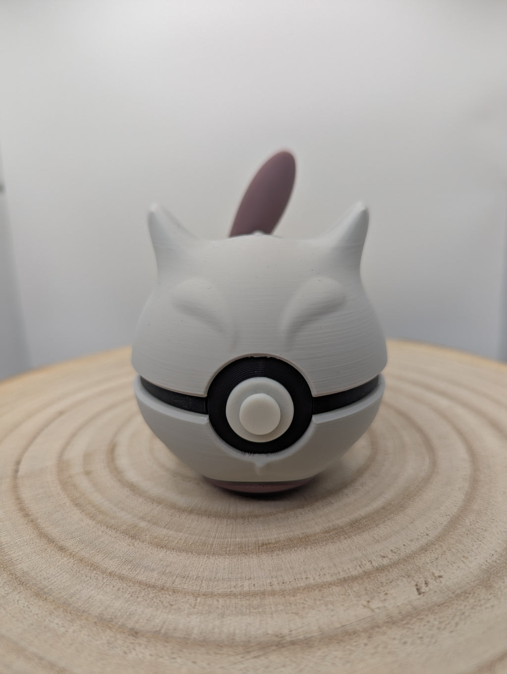 Mewtwo Pokéball Display Model – 3D Printed Collectible Figure