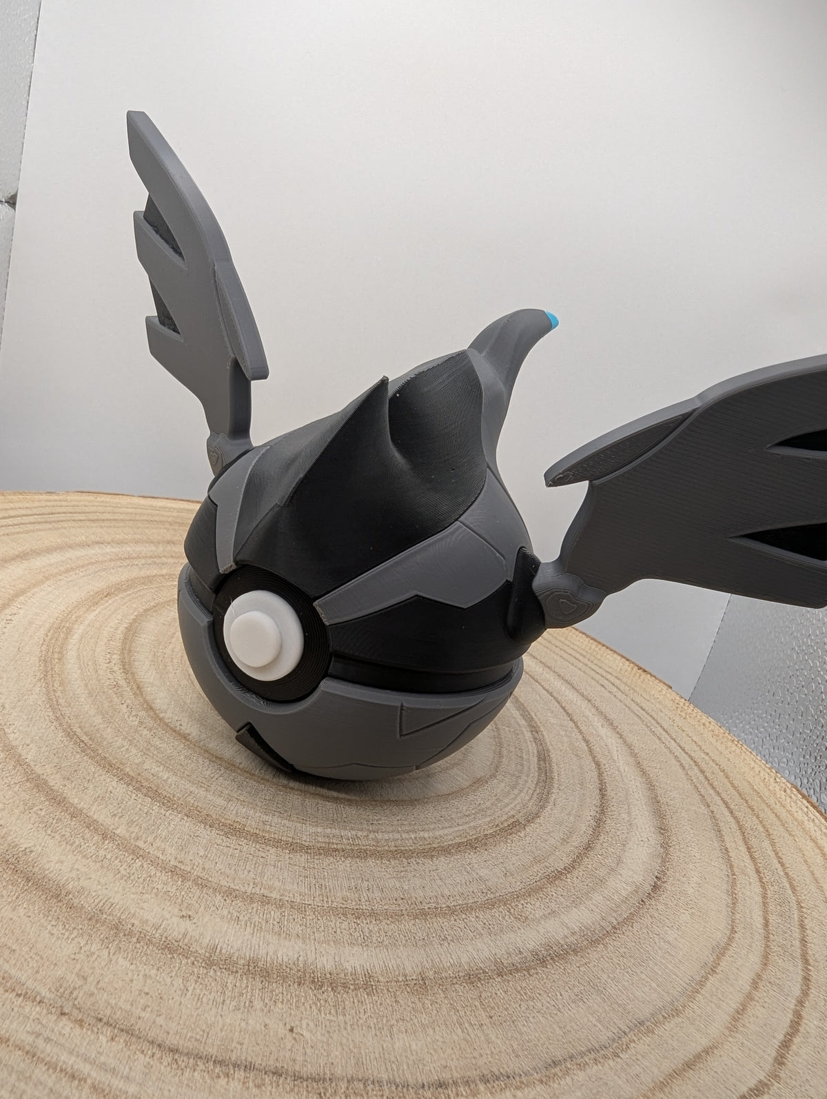 Zekrom Pokéball Display Model – 3D Printed Collectible Figure