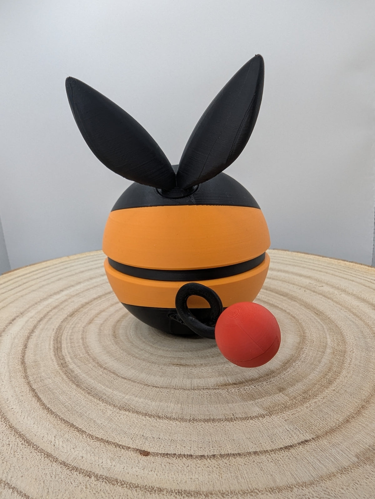 Tepig Pokéball Display Model – 3D Printed Collectible Figure