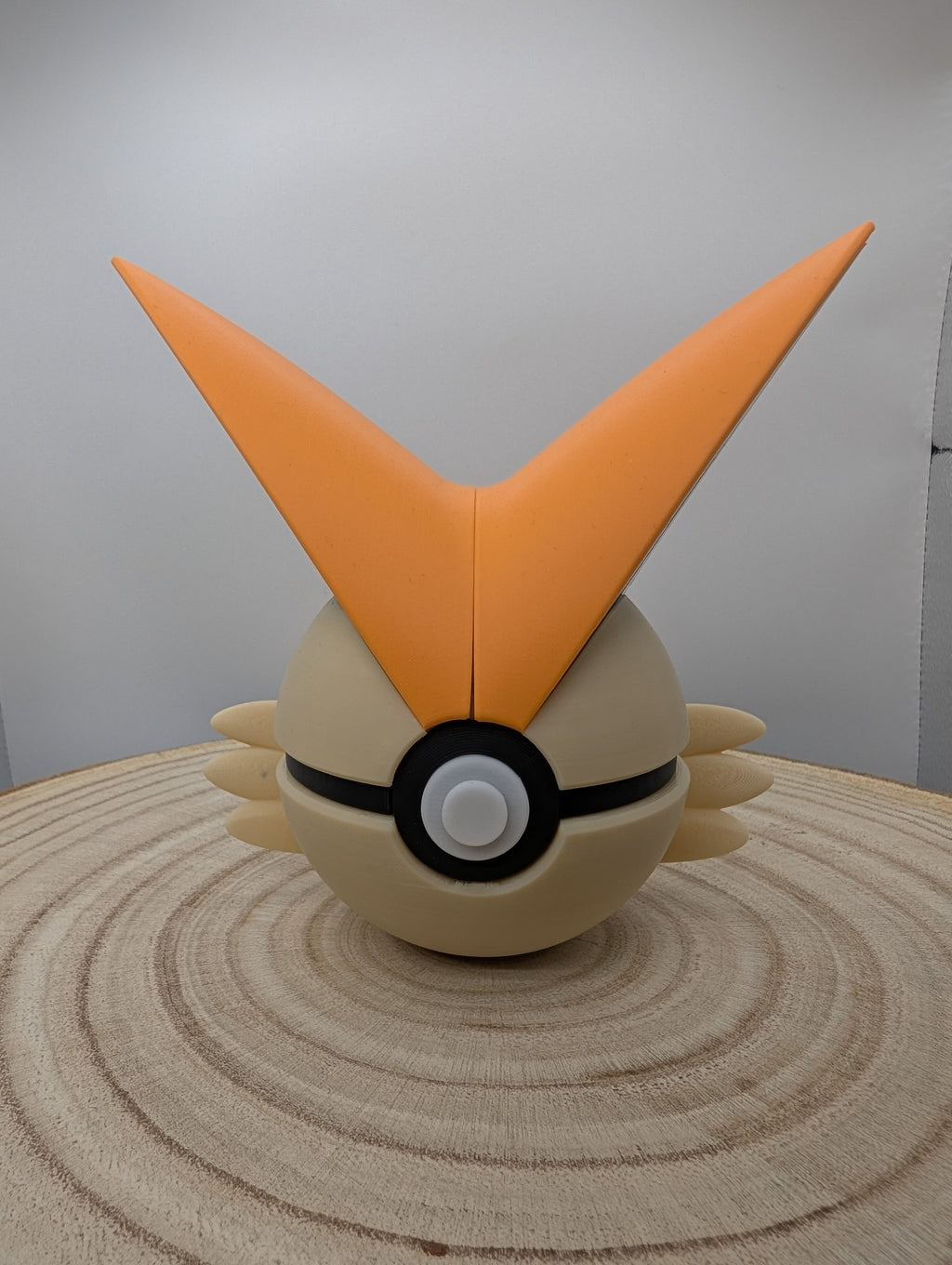 Victini Pokéball Display Model – 3D Printed Collectible Figure
