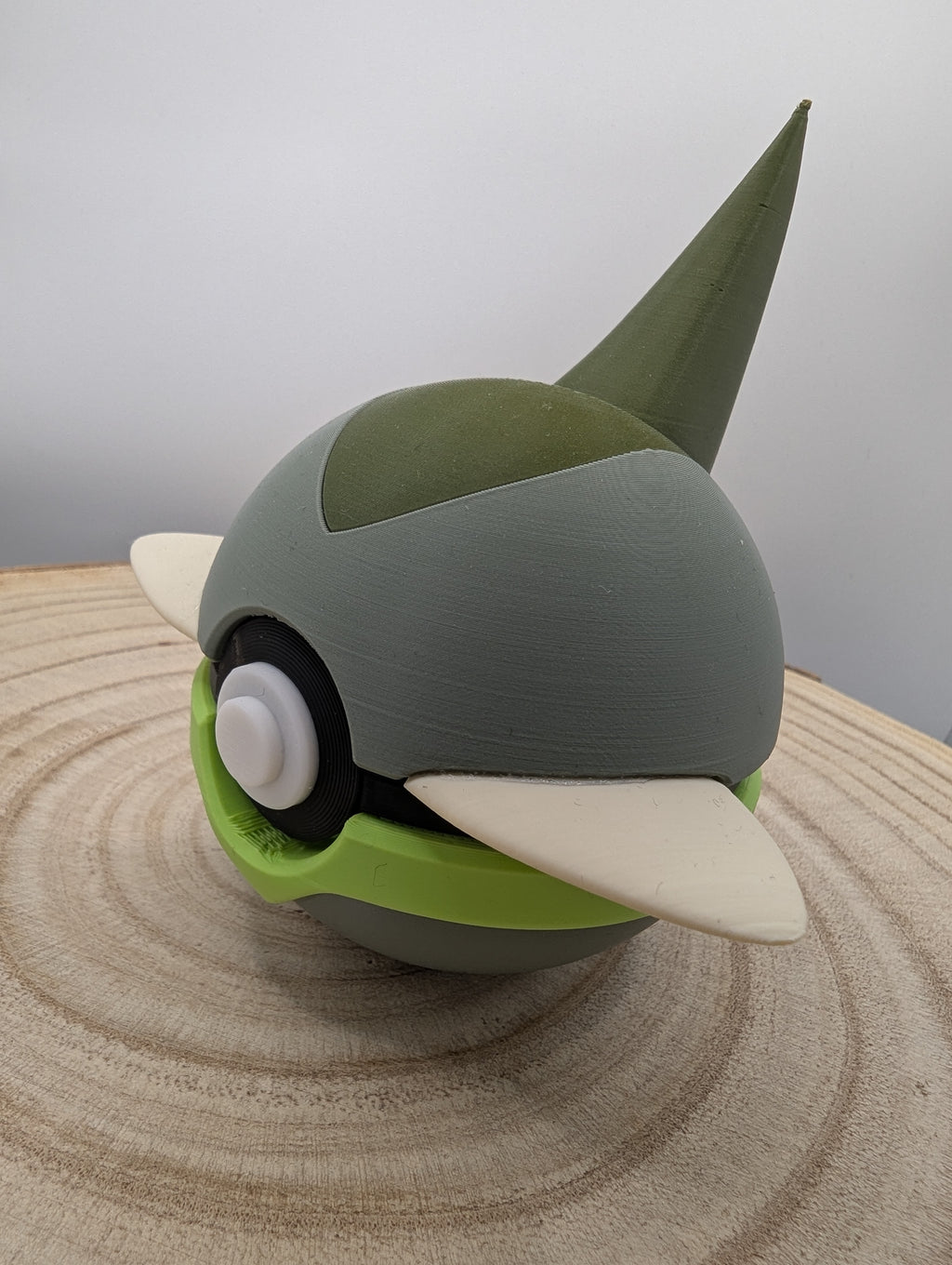 Axew Pokéball Display Model – 3D Printed Collectible Figure