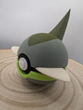 Axew Pokéball Display Model – 3D Printed Collectible Figure