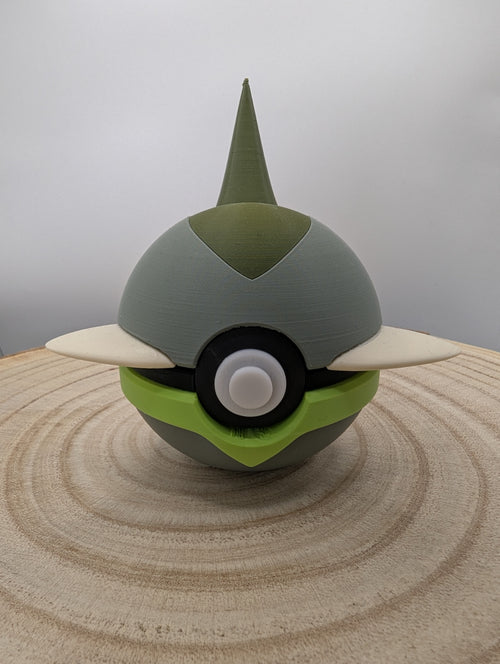 Axew Pokéball Display Model – 3D Printed Collectible Figure