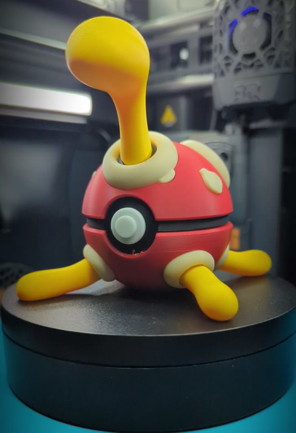 Shuckle Pokéball Display Model – 3D Printed Collectible Figure
