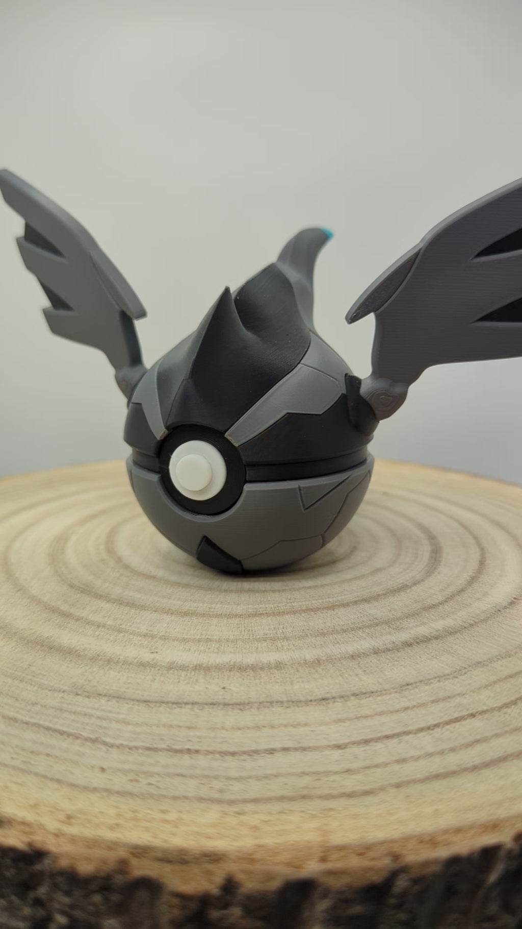 Zekrom Pokéball Display Model – 3D Printed Collectible Figure