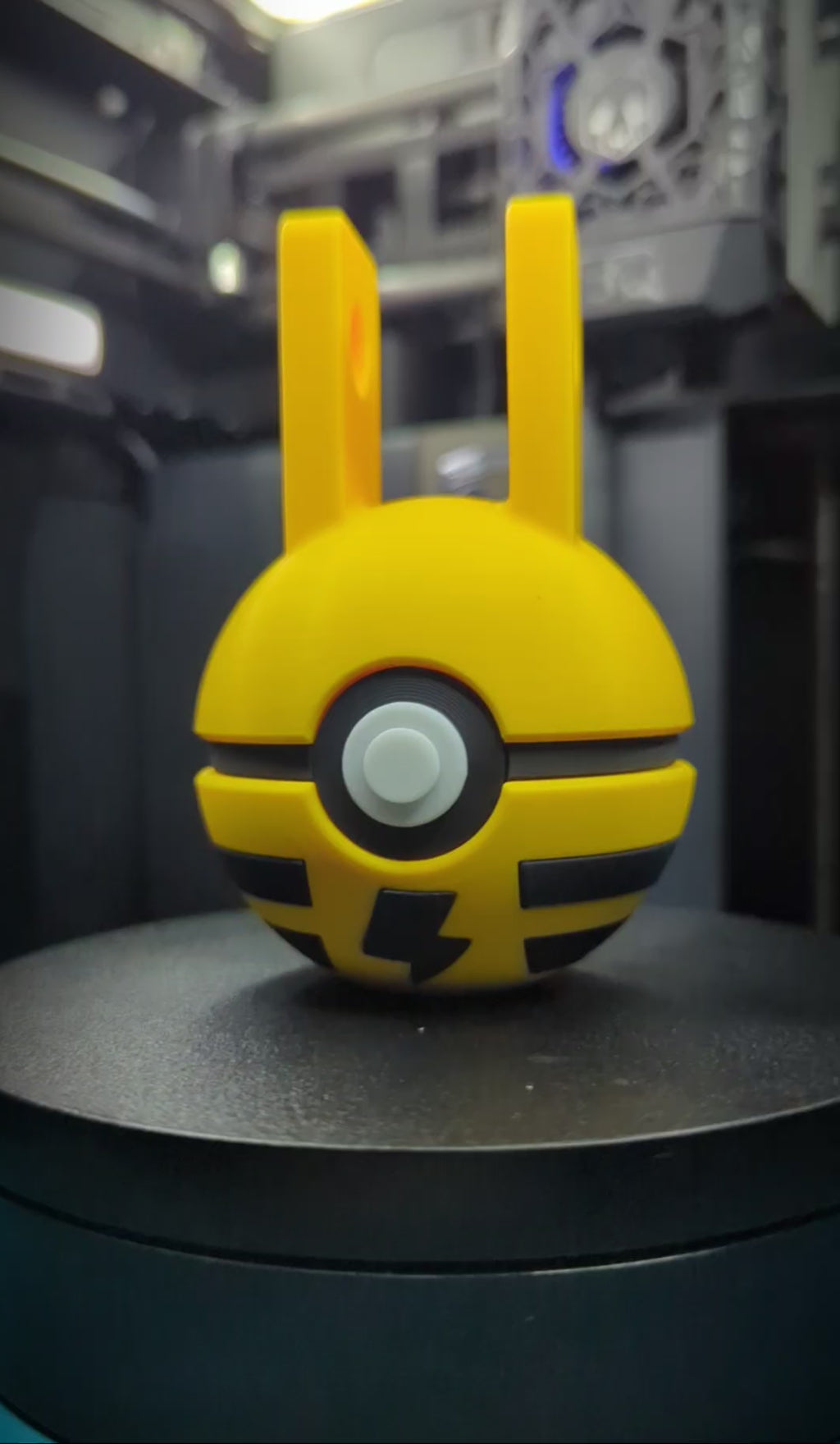Elekid Pokéball Display Model – 3D Printed Collectible Figure