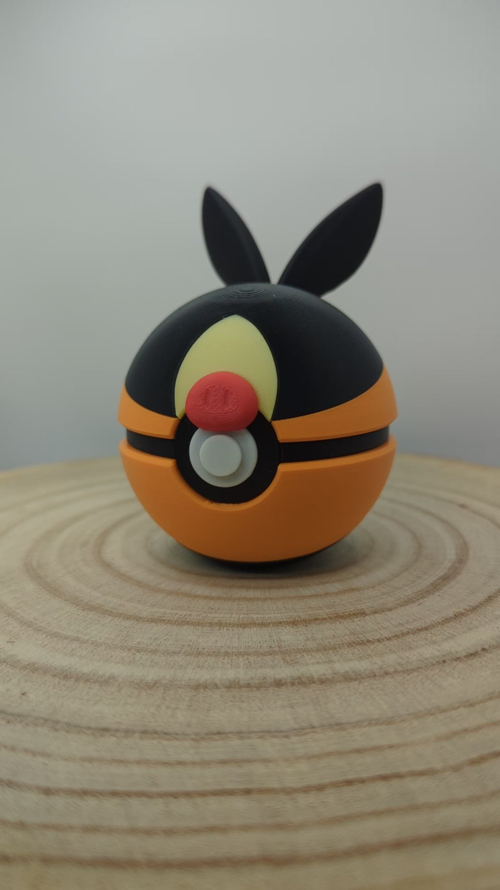 Tepig Pokéball Display Model – 3D Printed Collectible Figure