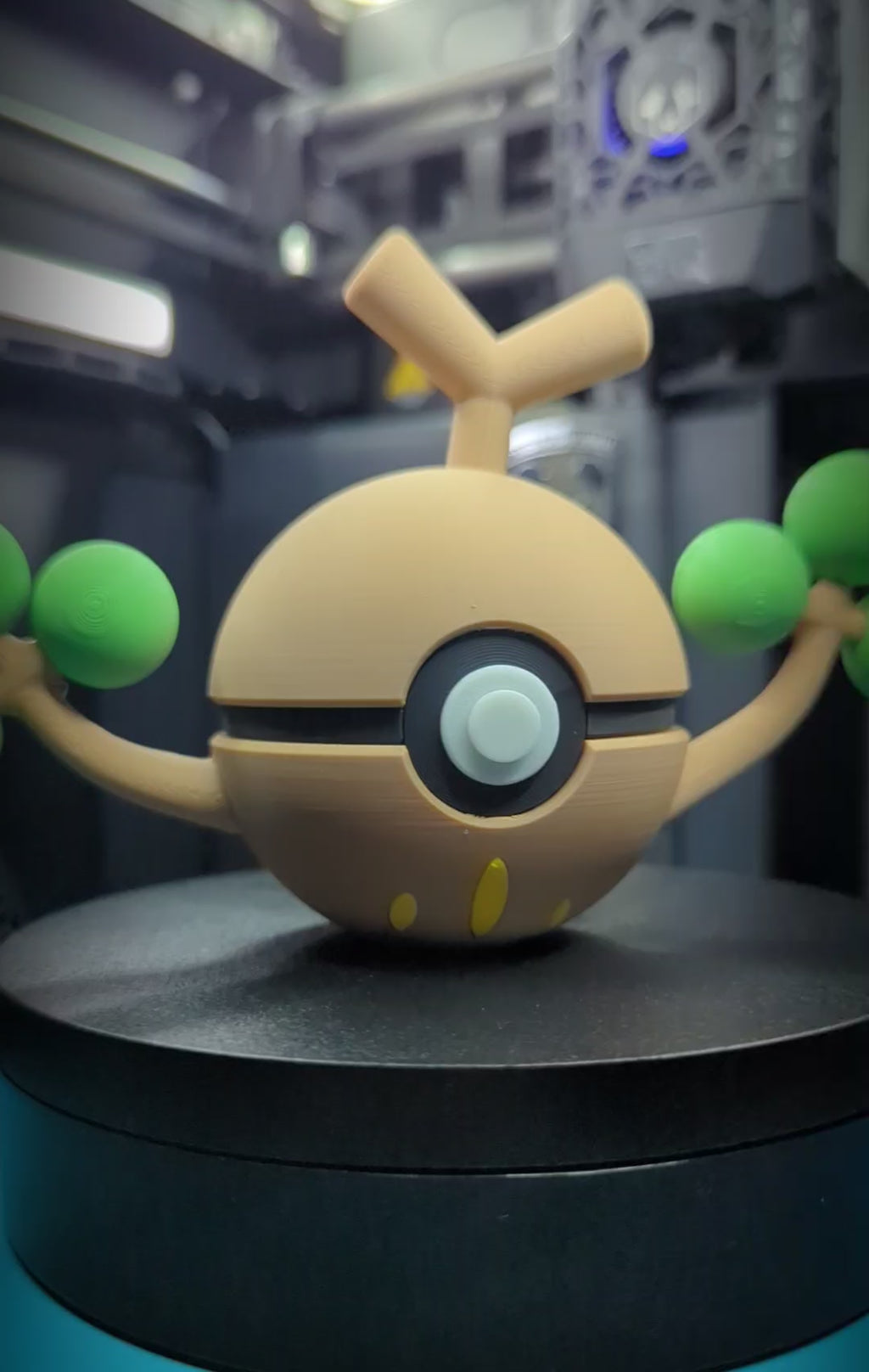 Sudowoodo Pokéball Display Model – 3D Printed Collectible Figure