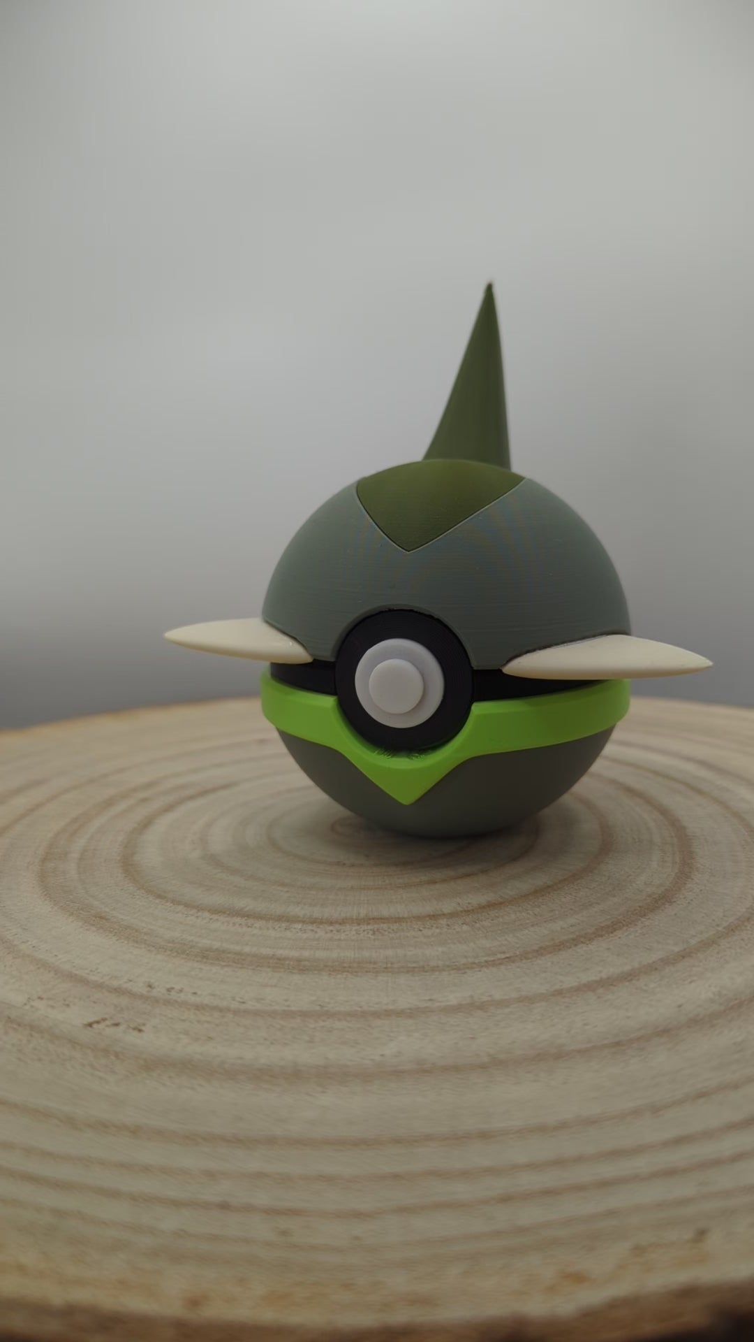 Axew Pokéball Display Model – 3D Printed Collectible Figure