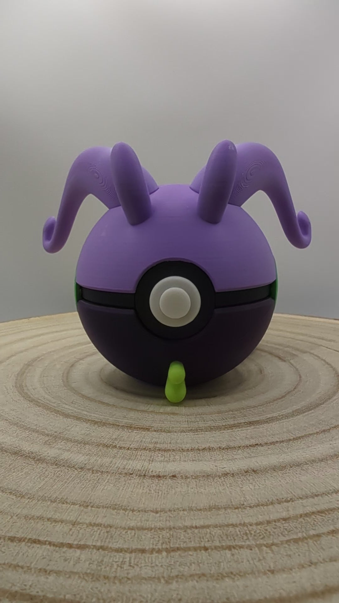 Goodra Pokéball Display Model – 3D Printed Collectible Figure