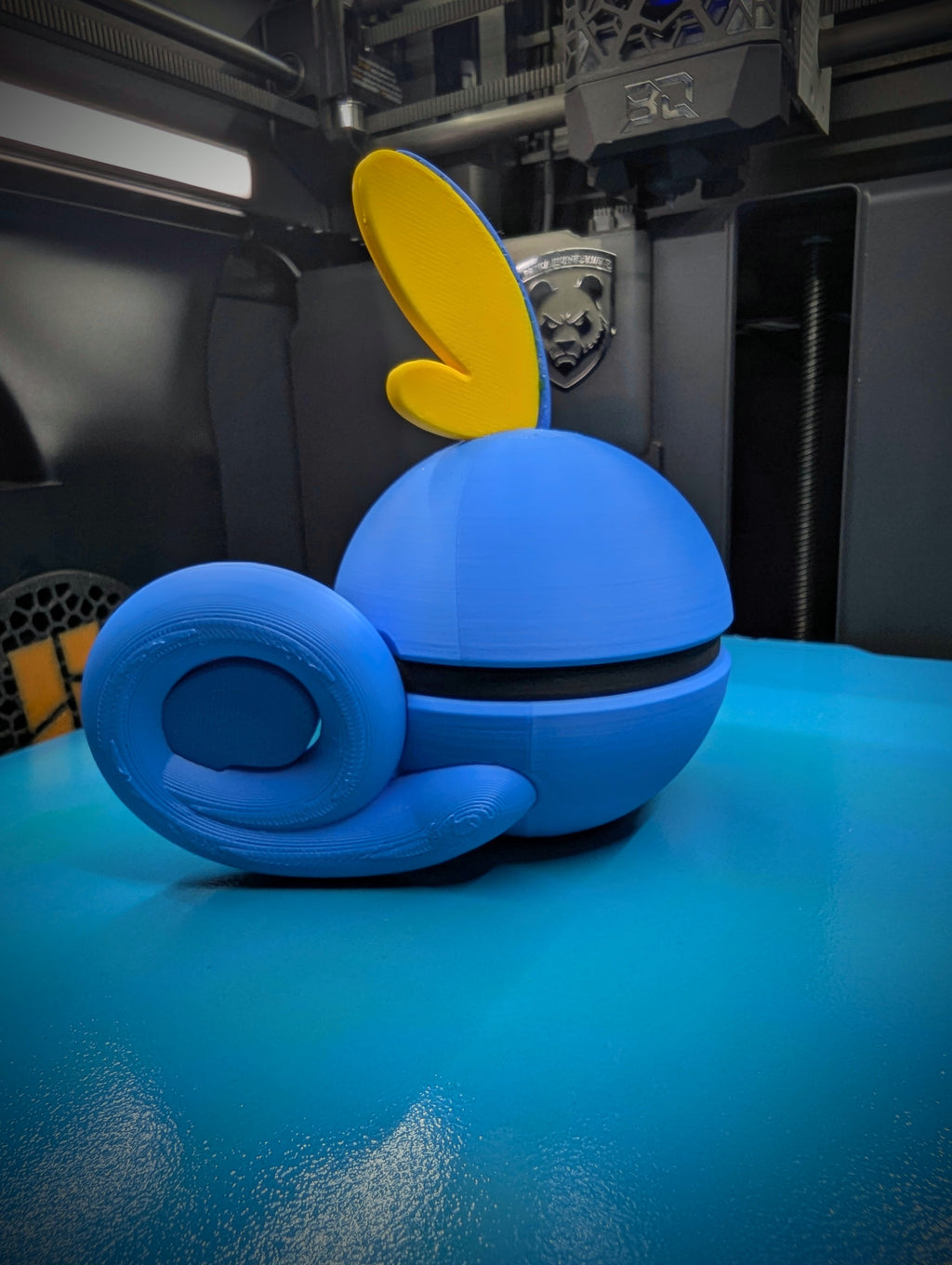 Sobble Pokéball Display Model – 3D Printed Collectible Figure