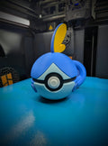 Sobble Pokéball Display Model – 3D Printed Collectible Figure